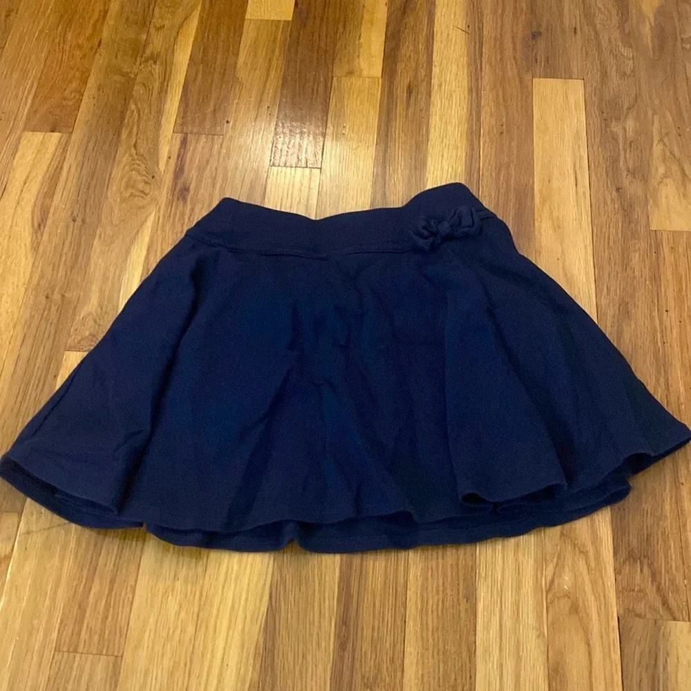 Gymboree Girls Black Skirt With Bow Size 10